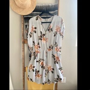 Floral dress XL